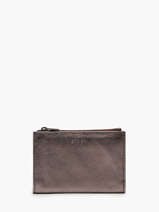 Portefeuille Etincelle Irise Cuir Etrier Rose etincelle irisee EETI619