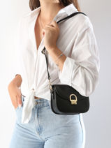 Sac Bandoulire S Altair Cuir Etrier Noir altair EALA081S-vue-porte