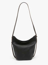 Shoulder Bag Backpack S Cavalier Leather Etrier Black cavalier ECLR126S