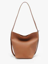 Sac Port paule Sac  Dos M Cavalier Cuir Etrier Marron cavalier ECLR126M