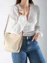 Sac Port paule Sac  Dos S Cavalier Cuir Etrier Beige cavalier ECLR126S-vue-porte