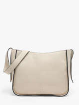 Shoulder Bag M Foudre Leather Etrier Beige foudre EFOD087M
