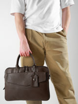 Porte-documents Flandres Cuir 1 Compartiment + Pc 15