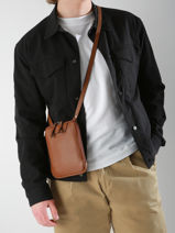 Sac Bandoulire Flandres Cuir Etrier Marron flandres EFLA728S-vue-porte