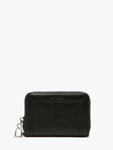 Coin Purse Altesse Leather Etrier Black altesse EALT096M