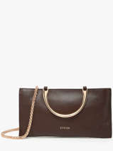 Handbag Tradition Leather Etrier Brown tradition ETRA052M