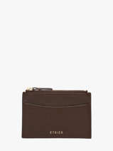Porte-cartes Tradition Cuir Etrier Marron tradition ETRA094M