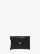 Card Holder Etincelle Irise Leather Etrier Black etincelle irisee EETI5003