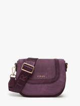 Sac Bandoulire S Lasso Cuir Etrier Violet lasso ELAS152S