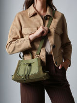 Sac Bandoulire Brumby Etrier Vert brumby EBRU148S-vue-porte