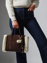 Crossbody Bag Alpin Leather Etrier Brown alpin EALP140S-vue-porte