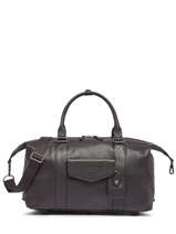 Sac De Voyage Cabine Flandres En Cuir Etrier Marron flandres EFLA991S