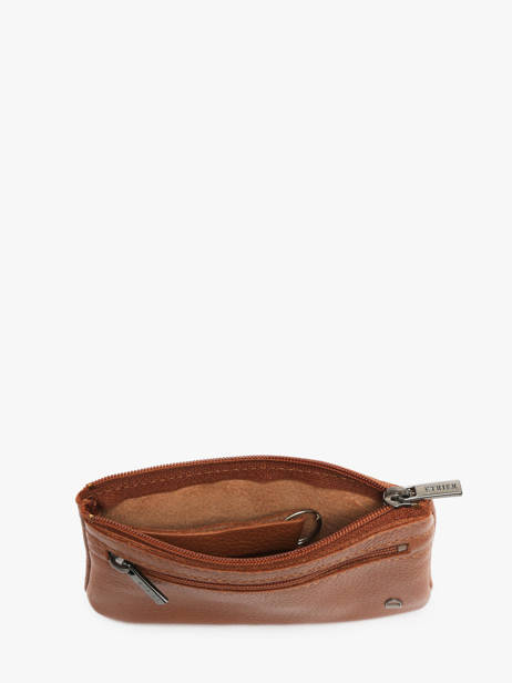 Porte-monnaie Madras Cuir Etrier Marron madras EMAD612 vue secondaire 1