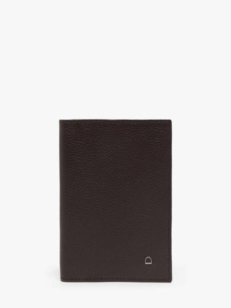Porte-papiers Madras Cuir Etrier Marron madras EMAD429