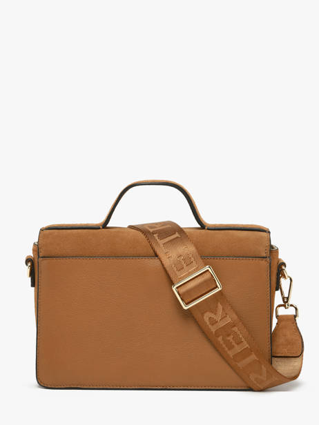 Sac Bandoulière M Altesse Suede Etrier Marron altesse suede EASU048M vue secondaire 4